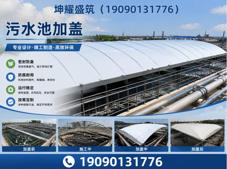 轮台县膜结构施工展示图